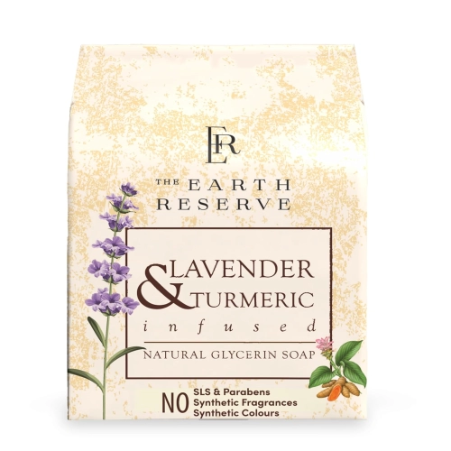 Lavender & Turmeric Infused Natural Glycerin Soap